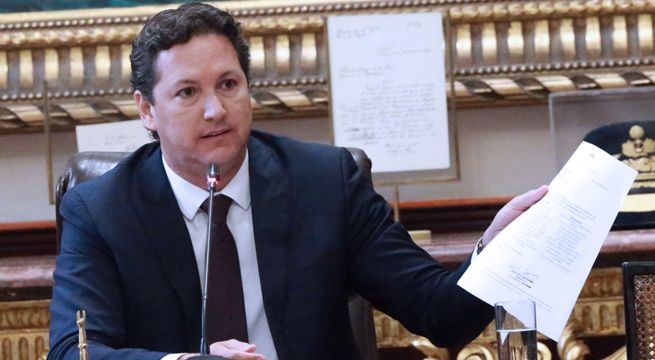 Daniel Salaverry asegura que Fuerza Popular busca sacarlo de la presidencia del Congreso