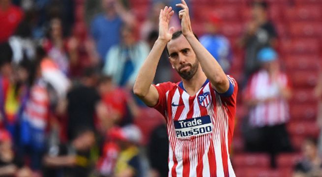 Así fue la emotiva despedida de Diego Godín del Atlético de Madrid