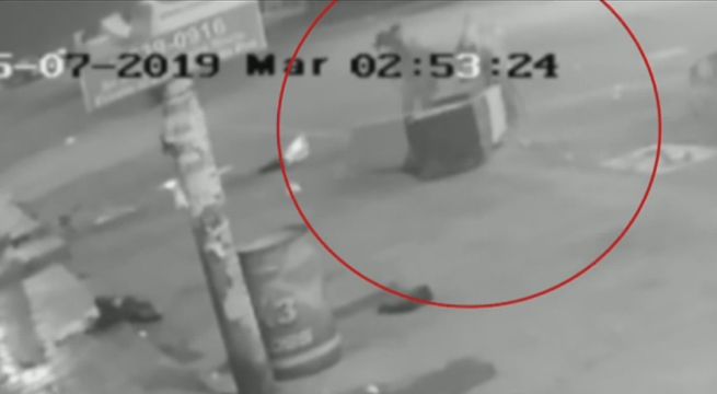 El minuto a minuto del robo de un cajero automático de San Martín de Porres