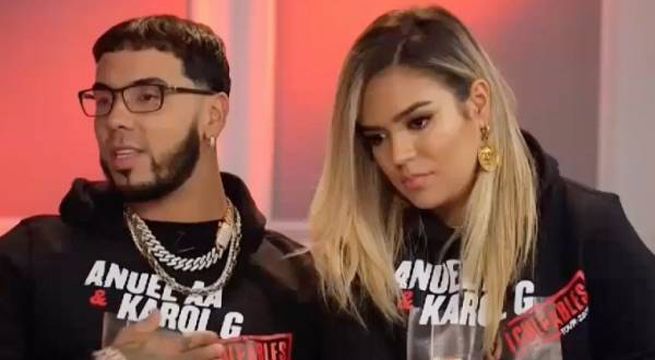 Karol G contó las razones por las que terminó con Anuel AA por intermedio de WhatsApp