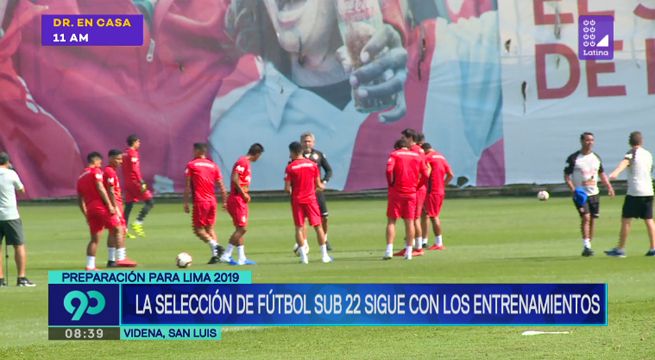 La Selección Peruana Sub 22 inició su cuarto microciclo