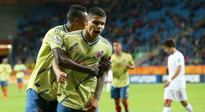 Colombia pasó por encima de Tahití y alcanzó la clasificación en el Mundial Sub 20