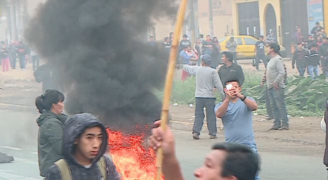 Puente Piedra: caos en Panamericana Norte durante protestas por peaje