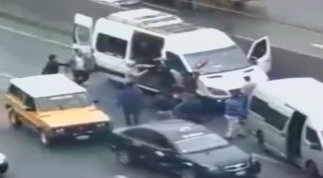 Inspectores de Sutran son agredidos en su lucha contra el transporte informal