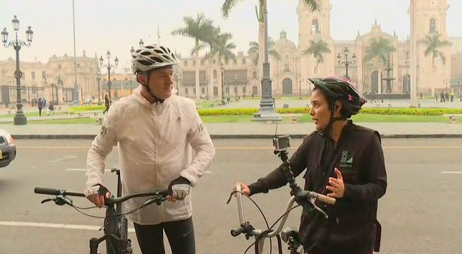 Día Mundial de la Bicicleta: Jorge Muñoz recorrió junto a Latina Noticias las calles de Lima