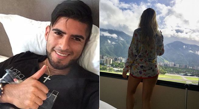 Carlos Zambrano posó junto a esta conocida chica reality