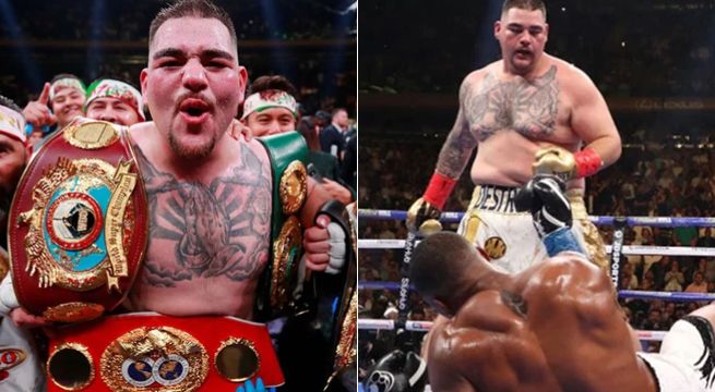 La impresionante victoria de Andy Ruiz Jr. sobre Anthony Joshua