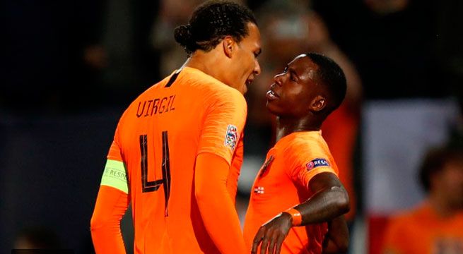 Los goles con los que Holanda venció a Inglaterra para llegar a la final de la Liga de las Naciones