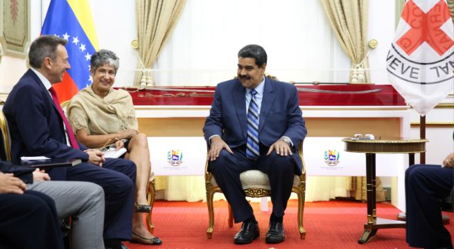 Maduro anuncia acuerdo con Cruz Roja para acelerar ingreso de ayuda humanitaria a Venezuela