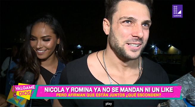 Nicola Porcella y Romina Lozano ya no se mandan ni un like