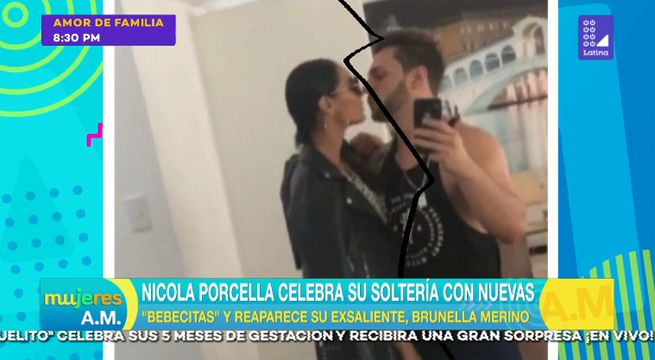 Nicola Porcella celebra su soltería con nuevas ‘bebecitas’