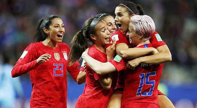 Mundial Femenino: Estados Unidos goleó 13-0 a Tailandia [Video]