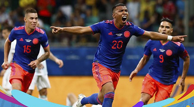 Colombia venció 2-0 a Argentina en su debut en la Copa América [Video]