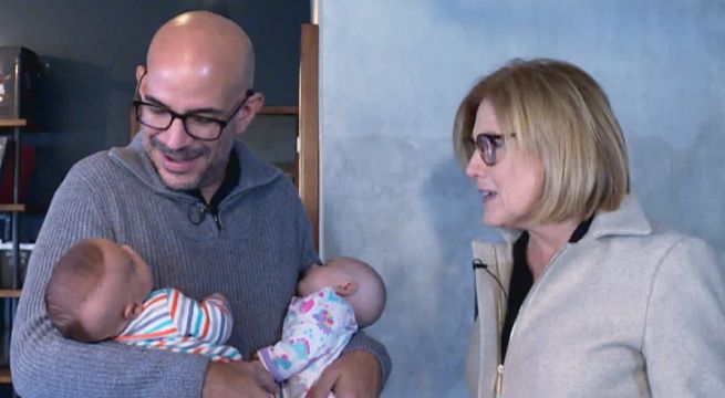¡Yo soy papá!: Ricardo Morán presenta a sus hijos Catalina y Emiliano