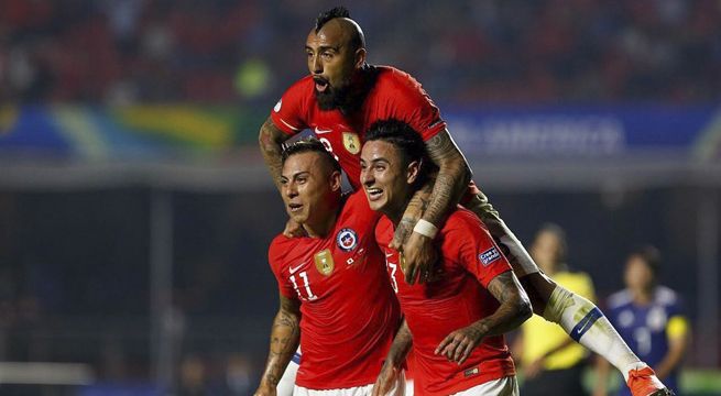 Chile goleó 4-0 a Japón en su debut en la Copa América [Video]