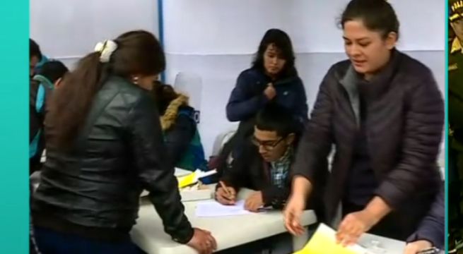 Ambulantes de Av. Aviación vienen siendo empadronados y serán reubicados