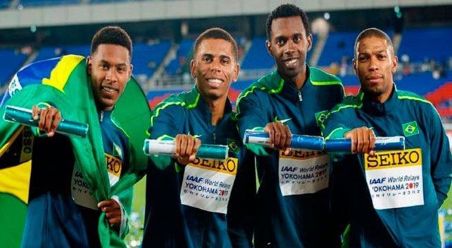 Campeones mundiales de 4x100 serán el gran atractivo de atletismo en Lima 2019