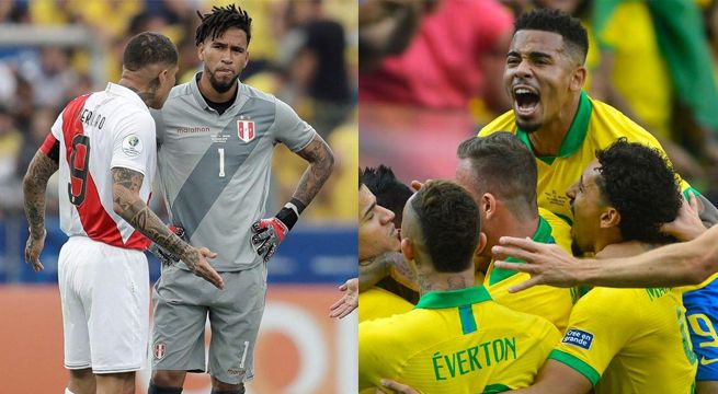 La selección peruana cayó goleada frente a Brasil en la Copa América [VIDEO]