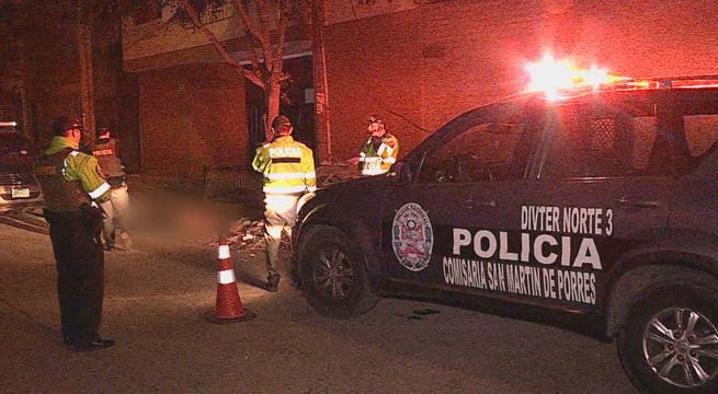 Hallan cadáver de mujer en San Martín de Porres