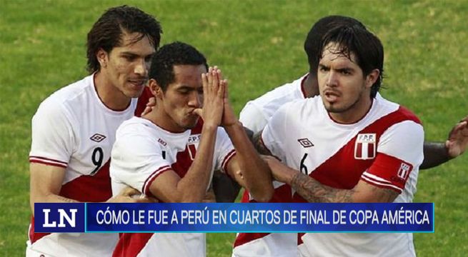 ¿Cómo le fue a Perú en los cuartos de final de la Copa América?