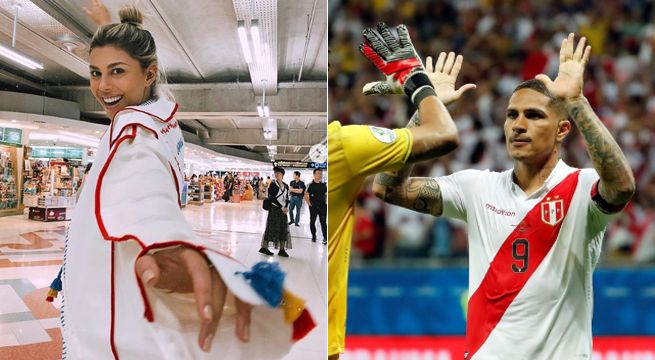 Así celebró Alondra García Miró la victoria de Perú sobre Uruguay