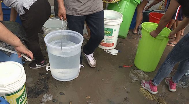 Corte de agua: Digesa inspeccionará agua que será distribuida