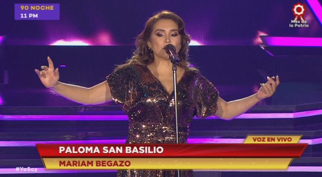 La imitadora de Paloma San Basilio cantó Por qué me abandonaste” y así fue calificada