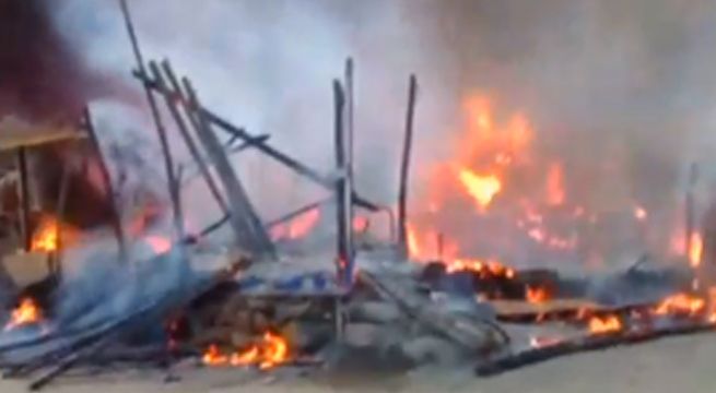 Santa Eulalia: incendio en taller pirotécnico dejó una persona fallecida