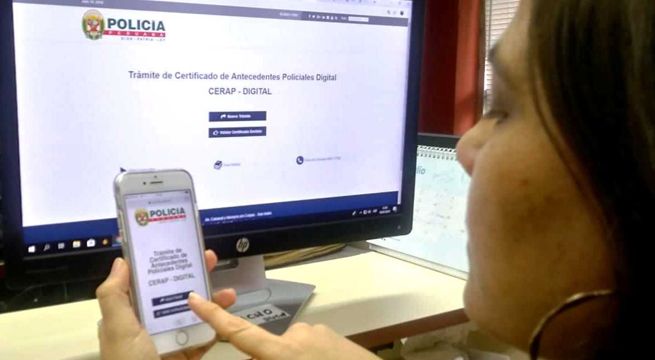 Ahora puedes obtener tu Certificado de Antecedentes Policiales desde tu celular
