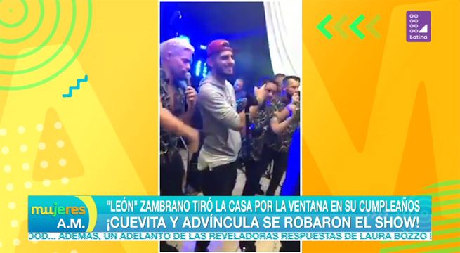 Carlos Zambrano tiró la casa por la ventana en su cumpleaños