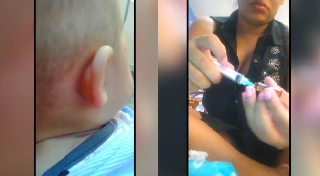 Madre es denunciada por agredir salvajemente a su bebé