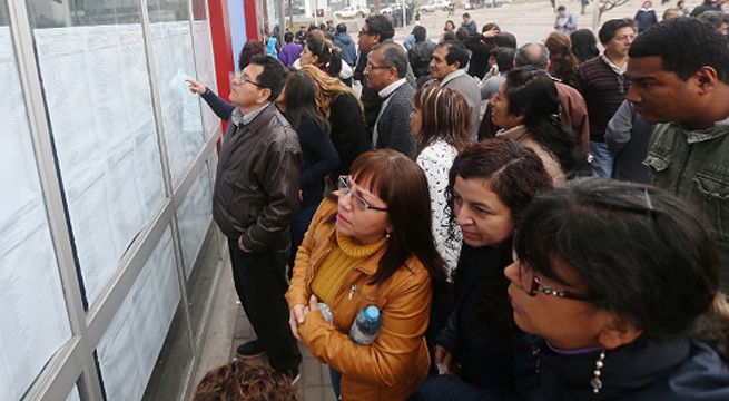 Minedu: más de 230,000 profesores rendirán evaluación para nombramientos