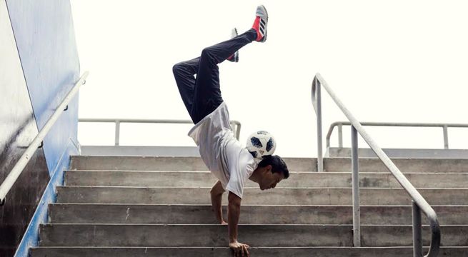 Renato Galarreta, el atleta que representará al Perú en mundial de Fútbol Freestyle