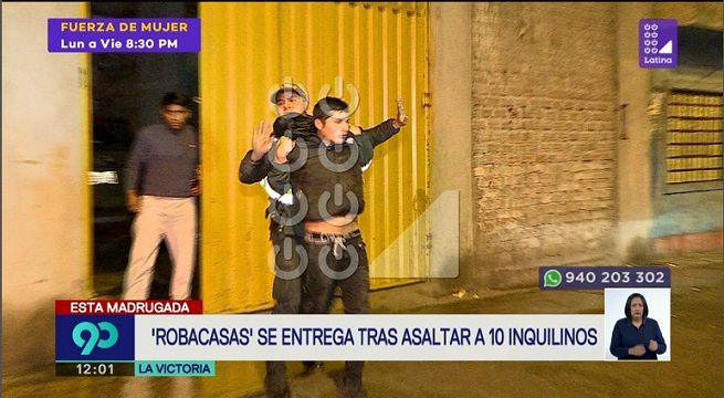 POLICÍA CAPTURÓ A DOS DELINCUENTES QUE INTENTARON ROBAR EN EL MISMO EDIFICIO DONDE VIVÍAN