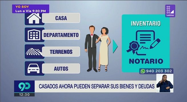 Casados pueden separar sus bienes y deudas