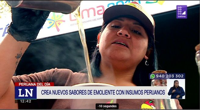 Joven ingeniera dejó su carrera para continuar tradición iniciada por su abuelo: la venta de emolien