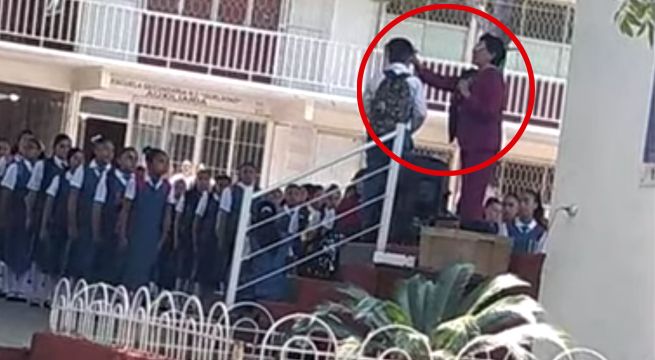 Niño se deja crecer el cabello y la directora de su colegio lo castiga de la peor manera [VIDEO]