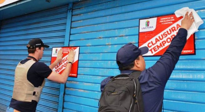 Polvos Azules: así se ejecutó el cierre temporal del centro comercial