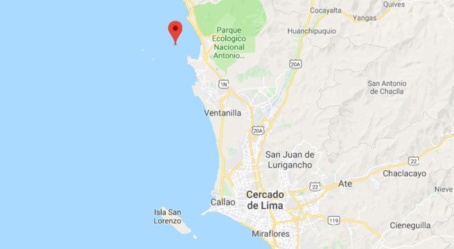 Sismo de magnitud 3.4 se sintió en Lima esta madrugada