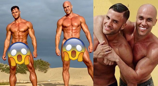 Los hermanos Agostini sorprenden al posar desnudos en las redes sociales [FOTO]