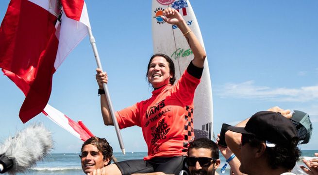 ¡Sofía Mulanovich es campeona mundial en torneo de surf en Japón! [Video]