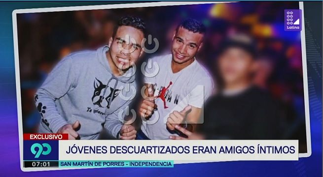 Jóvenes descuartizados eran amigos íntimos