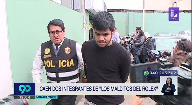 Capturan a banda de venezolanos denominados “Los malditos relojeros”