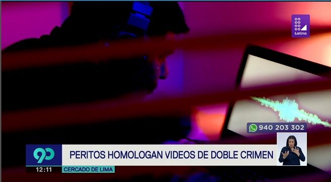 Audios de videos serán homologados con la voz de detenidos en caso de doble crimen de Fiori