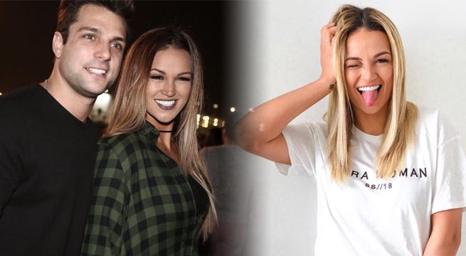La reacción de Angie Arizaga cuando le preguntan por Nicola Porcella [VIDEO]