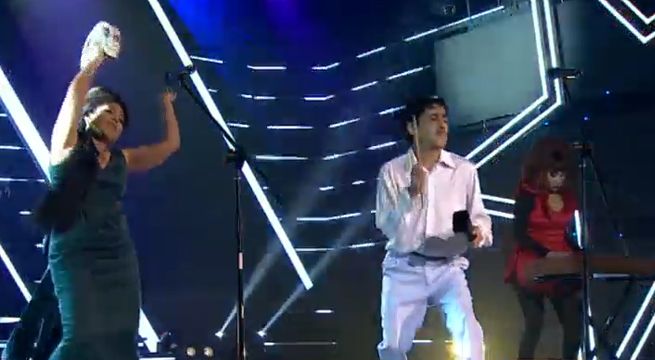 Imitadores de The B-52's armaron la fiesta en Yo Soy con 