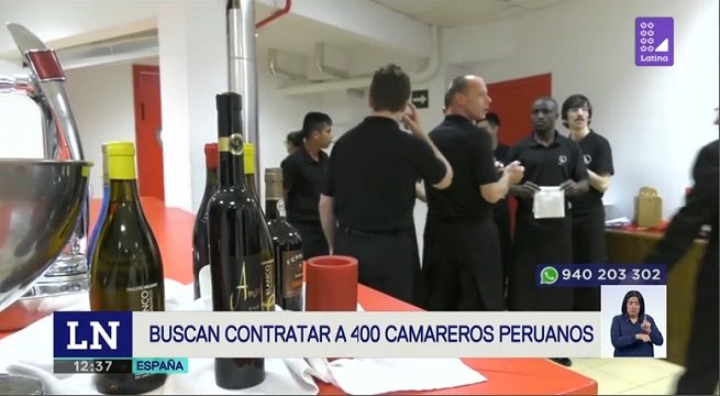 Trabajo en España: Contratarán peruanos para trabajar en bares y restaurantes