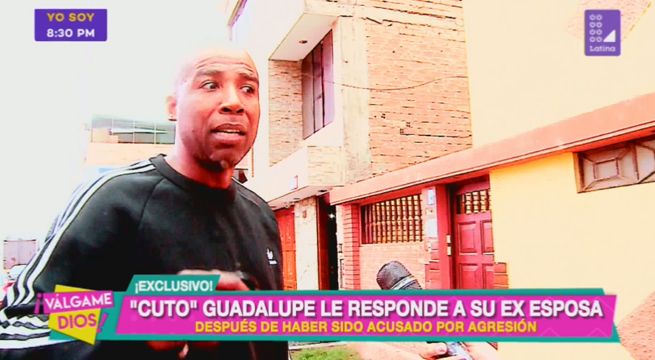 ‘Cuto’ Guadalupe responde a las acusaciones de su exesposa por agresión física