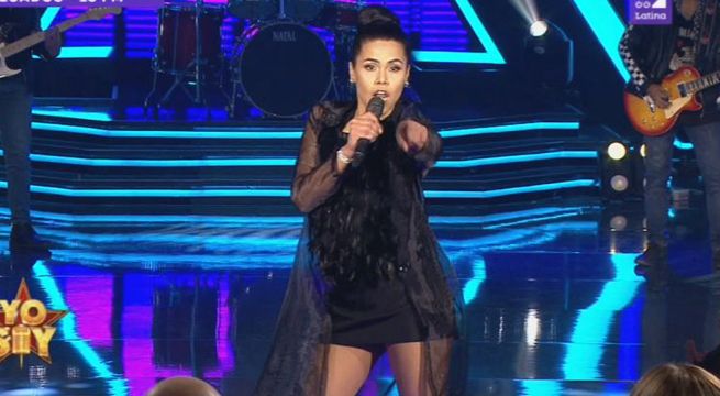 Imitadora de Natalia Jiménez cantó 