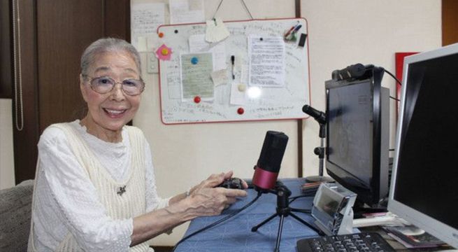 Abuelita de 89 años sorprende al mundo al convertirse en youtuber de videojuegos [VIDEO]